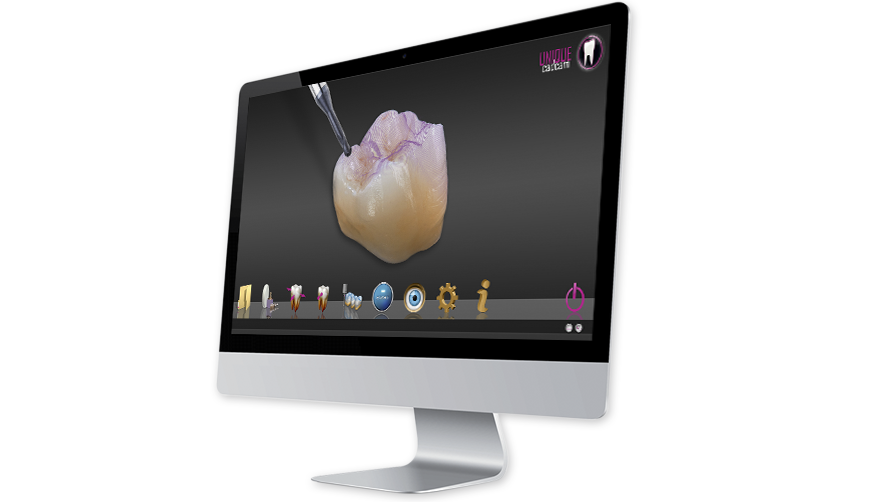 UNIQUE CAM Software auf dem iMac
